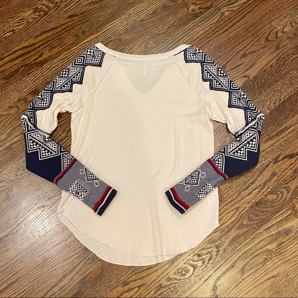 Free People Nordic long sleeve top - Picture 5 of 8